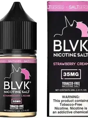 BLVK Nic Salt - Strawberry Cream