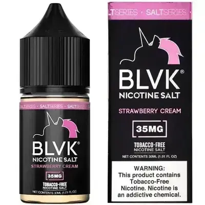 BLVK Nic Salt - Strawberry Cream