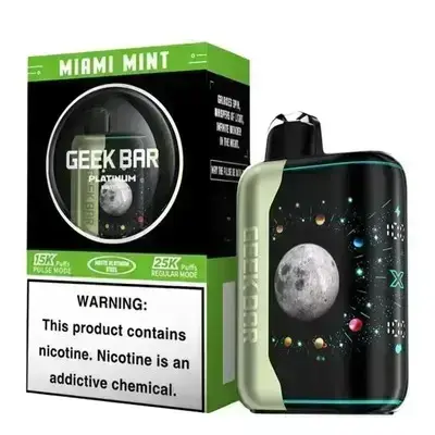 GEEKBAR PULSE X Platinum Edition - Miami Mint