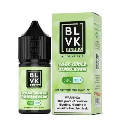 Sour Apple Bubblegum BLVK Bubba Salt 30ml 5%